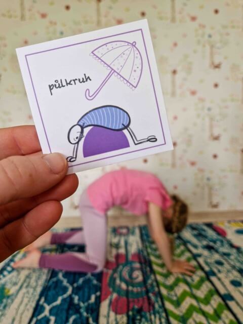 Pohybové pexeso tvary – ukázka 1